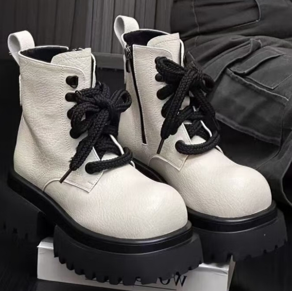 women shoes Lace Up Boots - Picture 2 of 5